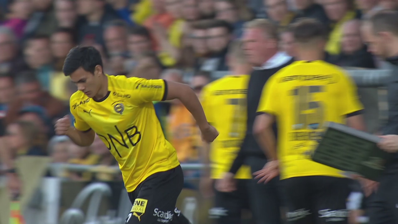 Josef Baccay debuterte i Eliteserien